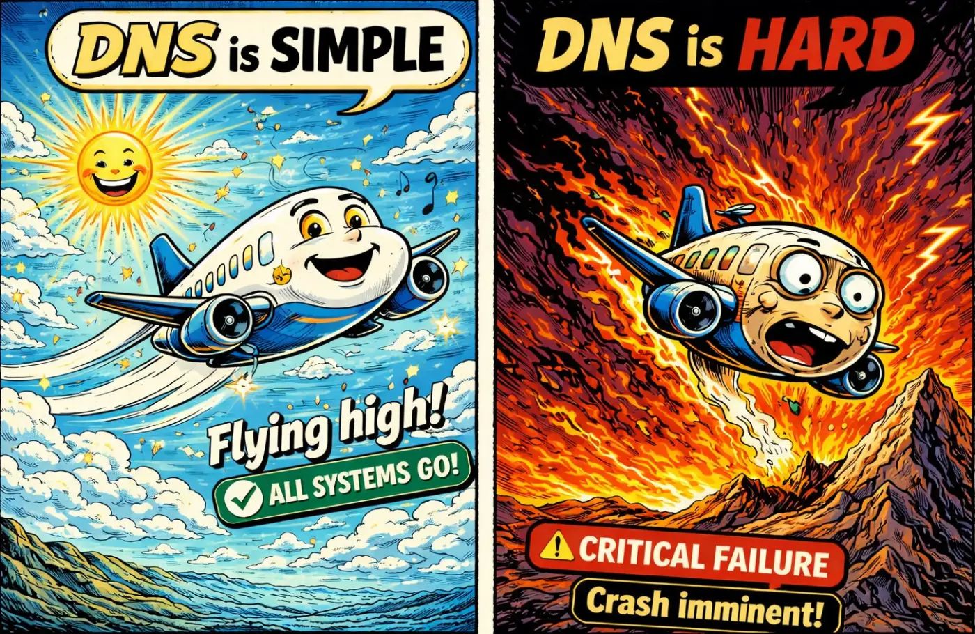 DNS is Simple. DNS is Hard.